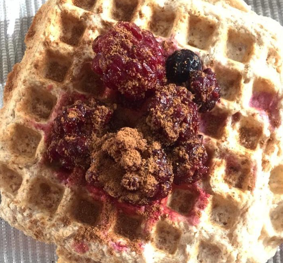 Nutrasana Receta Healthy waffle